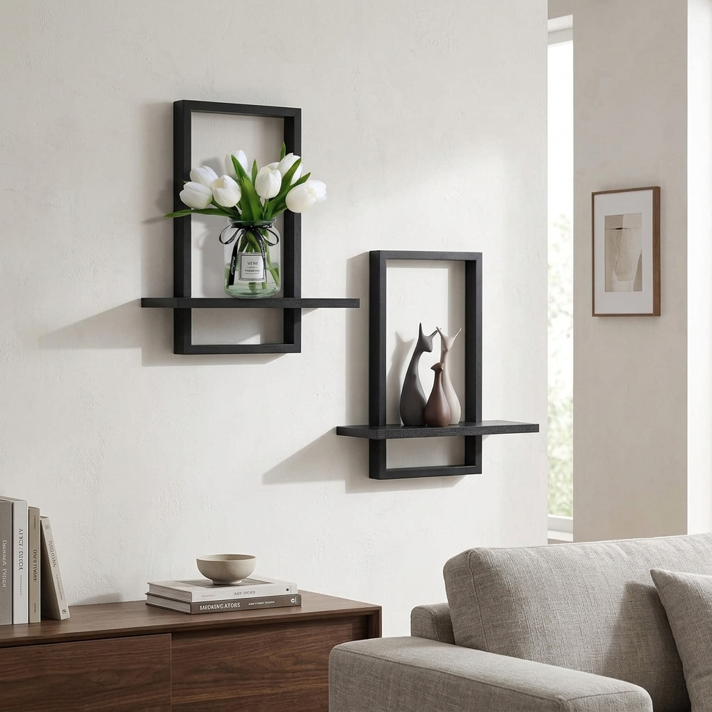 Modern Floating Shelves